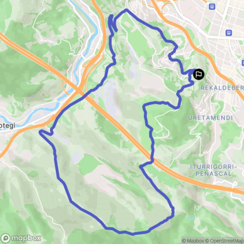 Randonnée nature au départ de Masustegi-Monte Caramelo à Bilbo, Euskadi - Bilbao