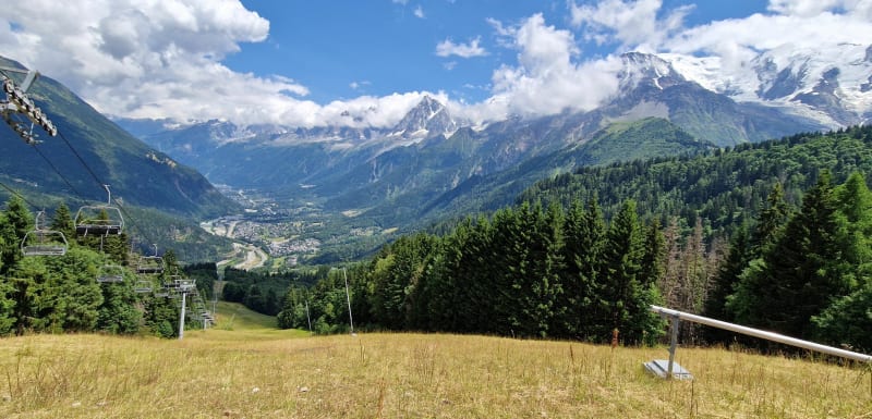 Les Houches par le Prarion - Les Houches