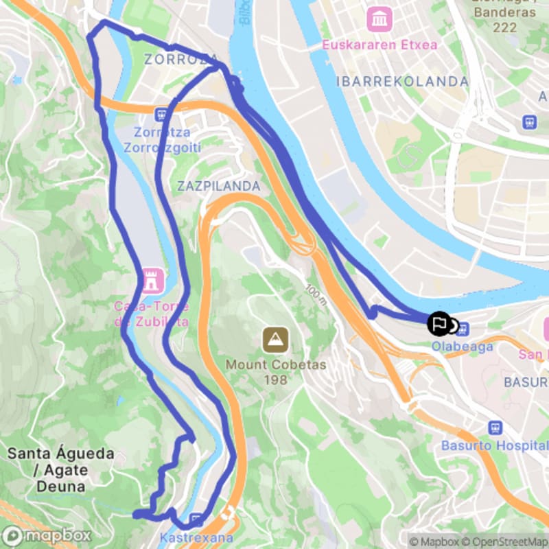 Randonnée à Bilbao, Euskadi : Exploration des sentiers depuis Basurtu-Zorrotza - Bilbao