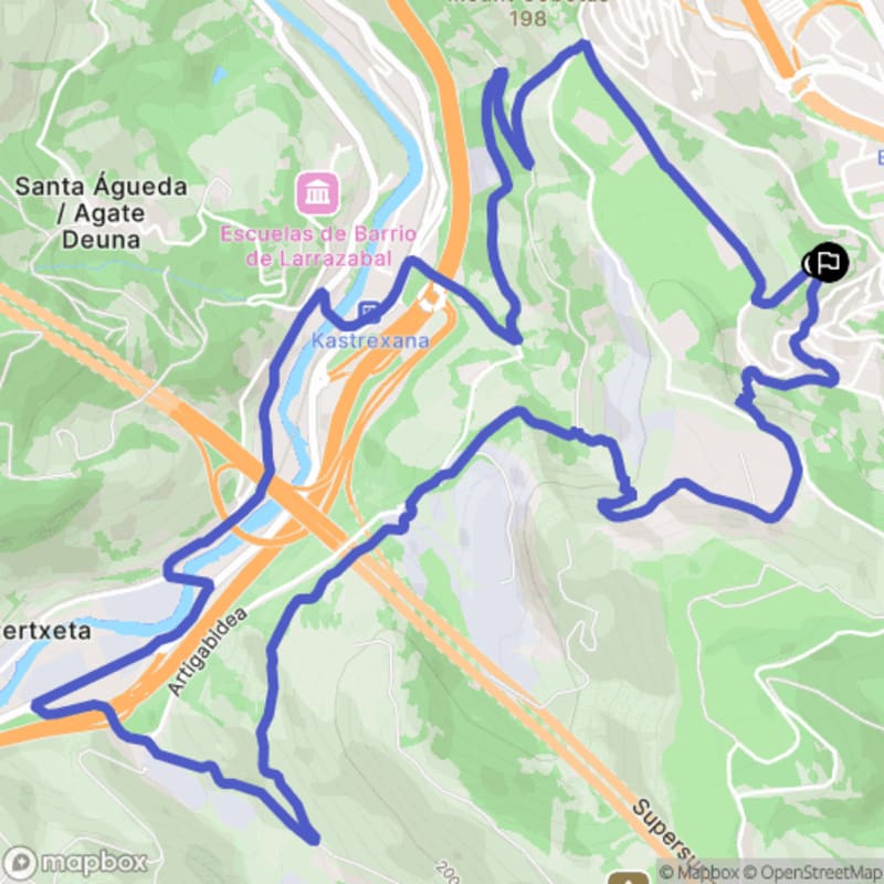 Randonnée à Bilbao au départ de Basurtu-Zorrotza - Bilbao