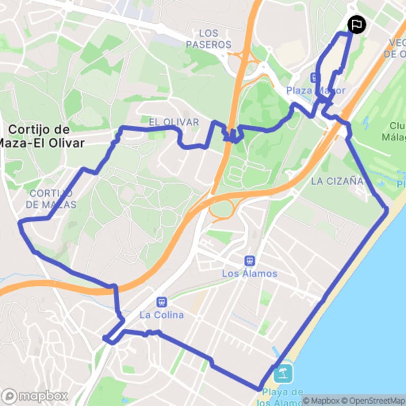 Randonnée à Málaga au départ de Churriana : Exploration andalouse - Málaga