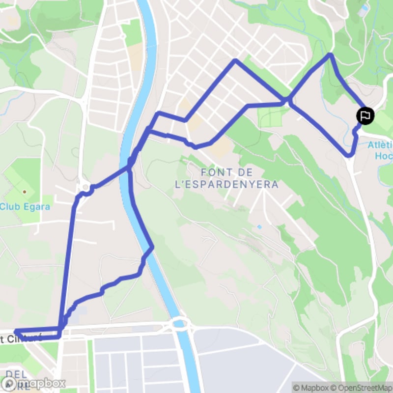 Randonnée nature au départ de Ca n'Ustrell à Sabadell, Catalunya - Barcelona