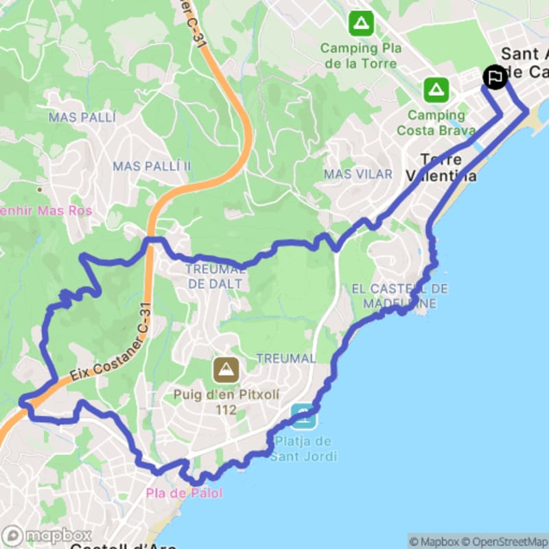 Randonnée à Calonge i Sant Antoni : Exploration des sentiers Catalans - Calonge