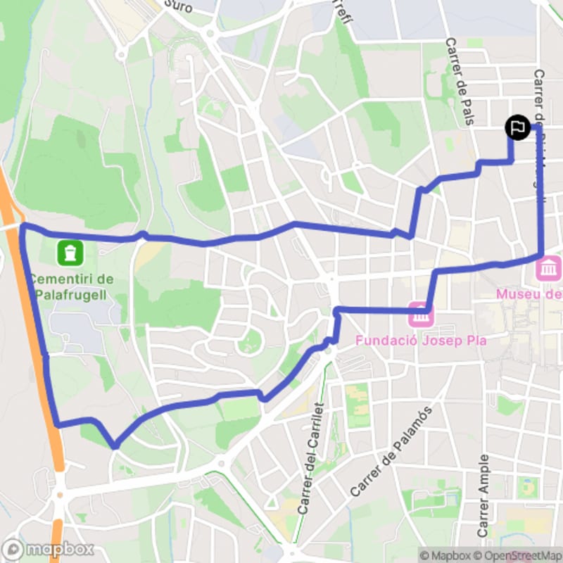 Randonnée à Palafrugell : Explorez les sentiers au départ du Carrer dels Tallers - Palafrugell