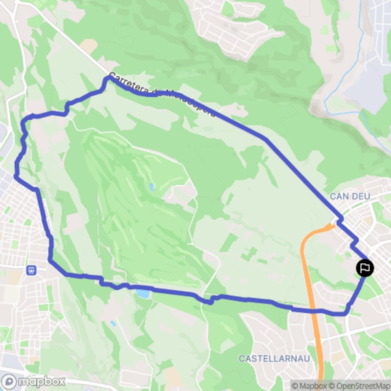 Randonnée à Sabadell : Exploration des sentiers au départ de Ronda de la Roureda - Sabadell