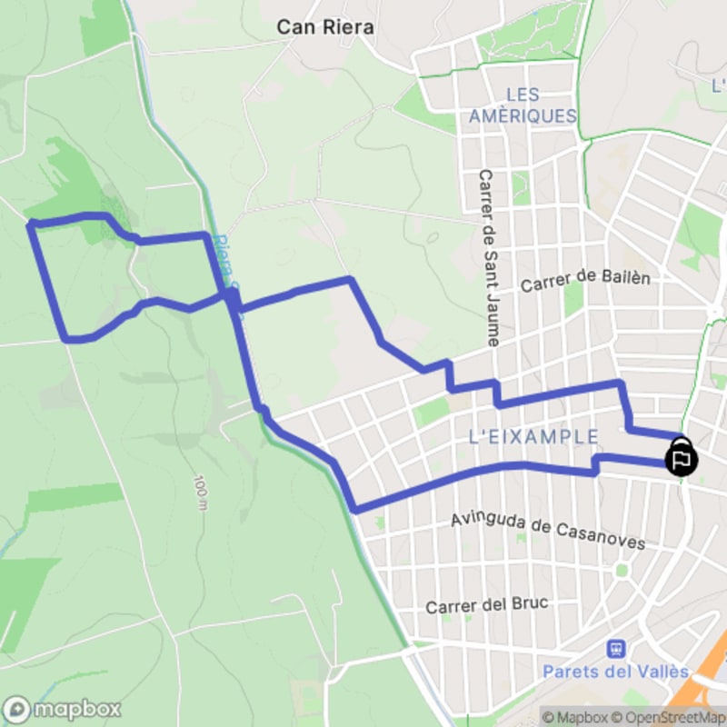 Randonnée à Parets del Vallès : Découverte de l'Eixample et du Bosc de la Torre d'en Malla - Parets del Vallès