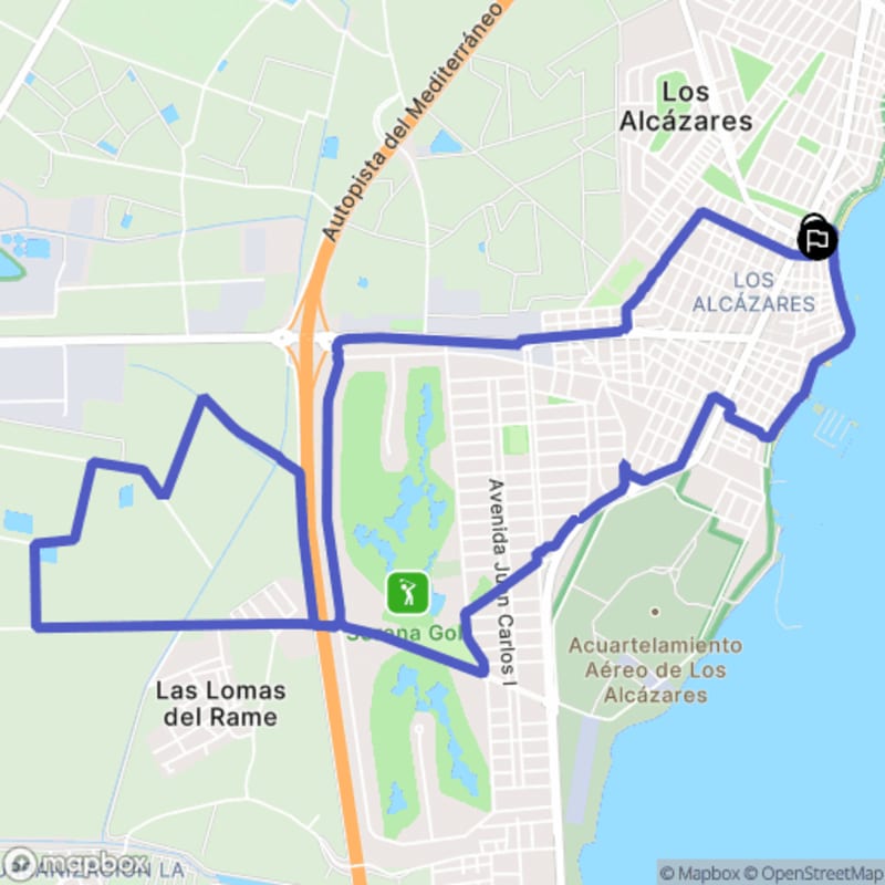 Randonnée à Los Alcázares : Découverte des environs au départ de Calle del Aire - Los Alcázares