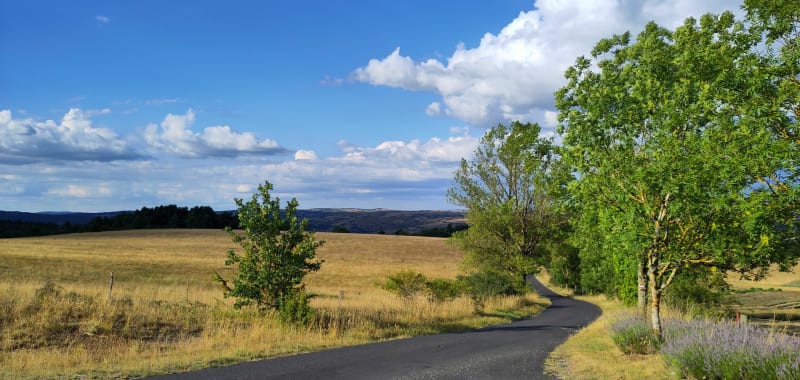 Boucle de 25km.au départ de Nant - Nant