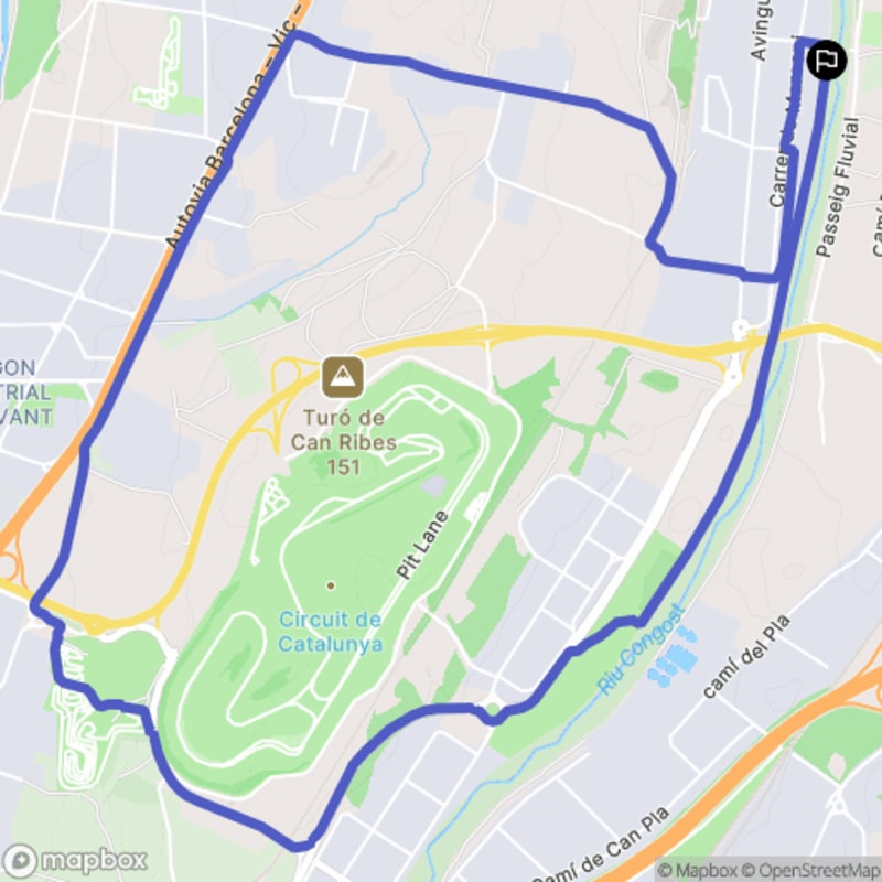 Randonnée au départ de Can Brutau à Granollers, Catalunya - Granollers