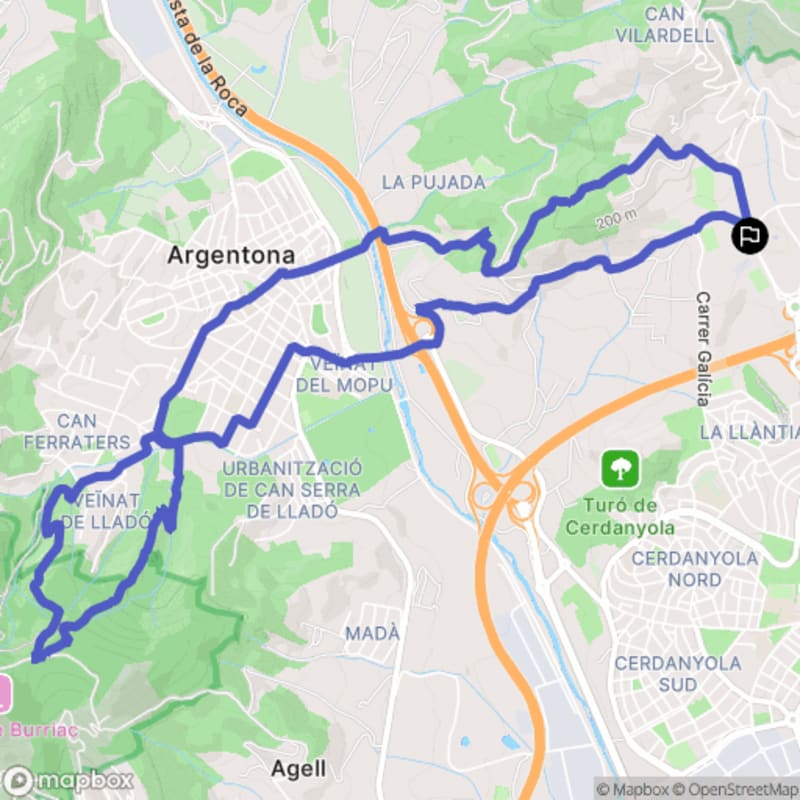 Randonnée au départ de Ctra. de Cirera à Mataró, Catalunya - Mataró