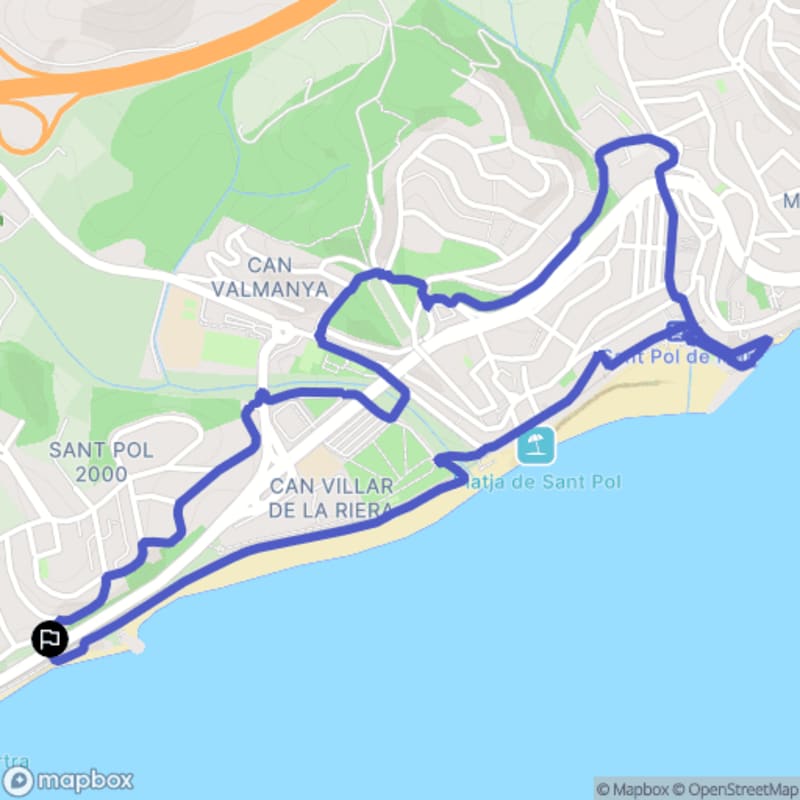 Randonnée à Sant Pol de Mar : Exploration de la Ruta dels Turons - Sant Pol de Mar