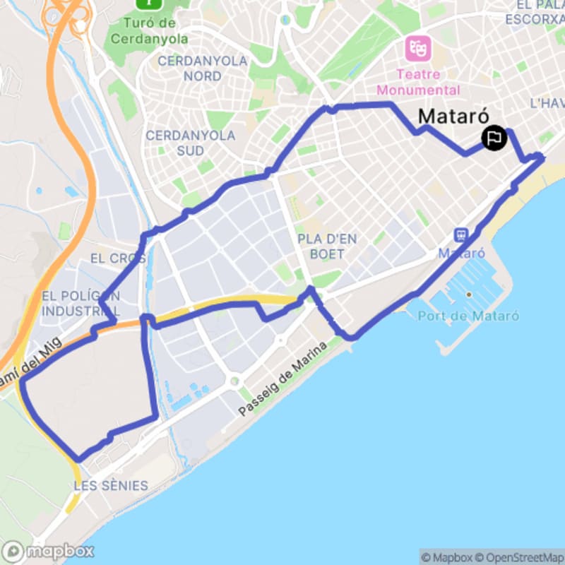Randonnée à Mataró: Découverte des paysages autour de Saba Casc Antic - Mataró