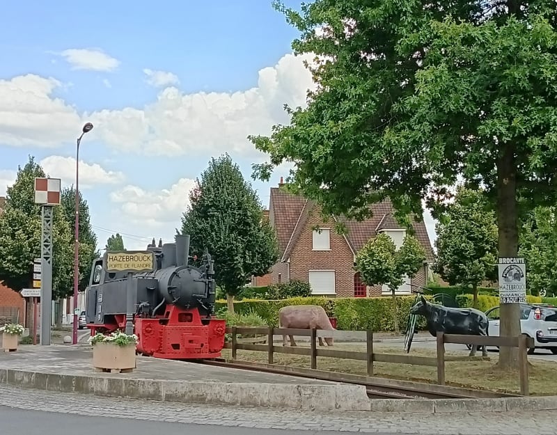 Oudezeele -hazebrouck par les petits chemins goudronnés - Oudezeele
