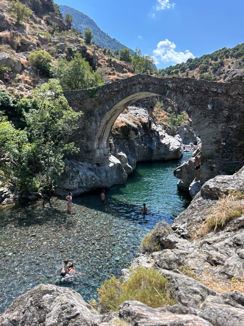 De Asco jusqu’au pont Génois - Asco