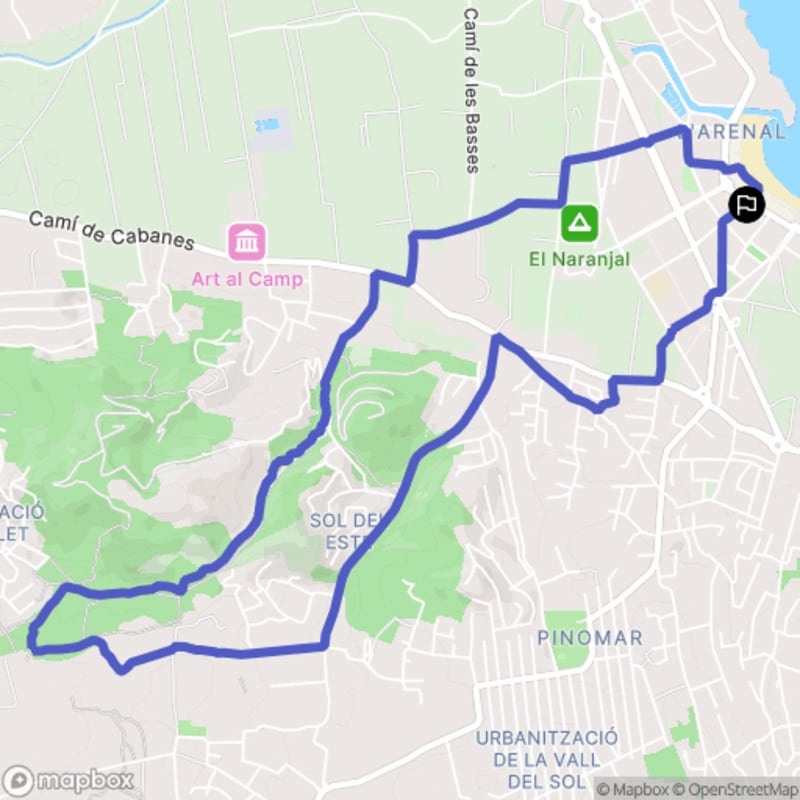 Randonnée à Jávea/Xàbia: Exploration des sentiers au départ de MG Villas - Platja de l'Arenal