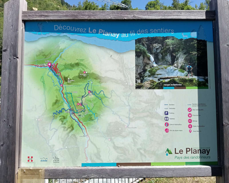 Les Gorges de Ballandaz - Planay
