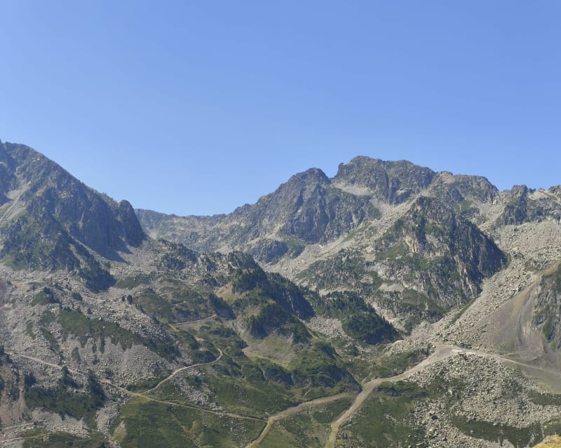 Mongie contournement Par le tour Malet assez difficile monté - Bagnères-de-Bigorre