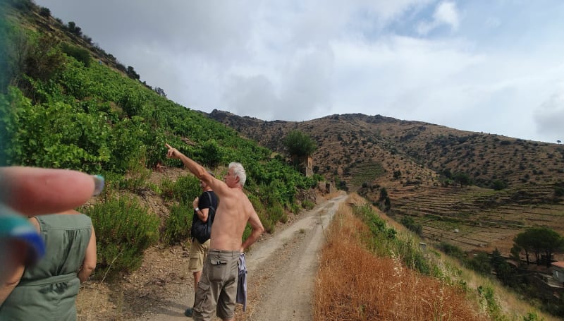Direction Las Ocas puis vers la Soulade. - Cerbère
