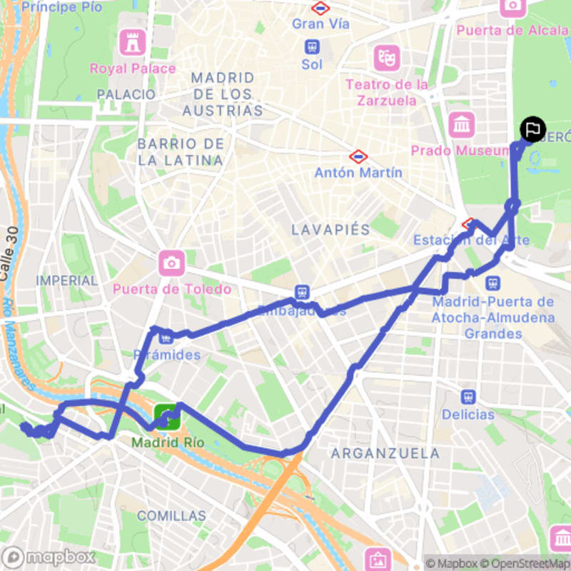 Randonnée au Retiro : Parcours pédestre au cœur de Madrid - Madrid