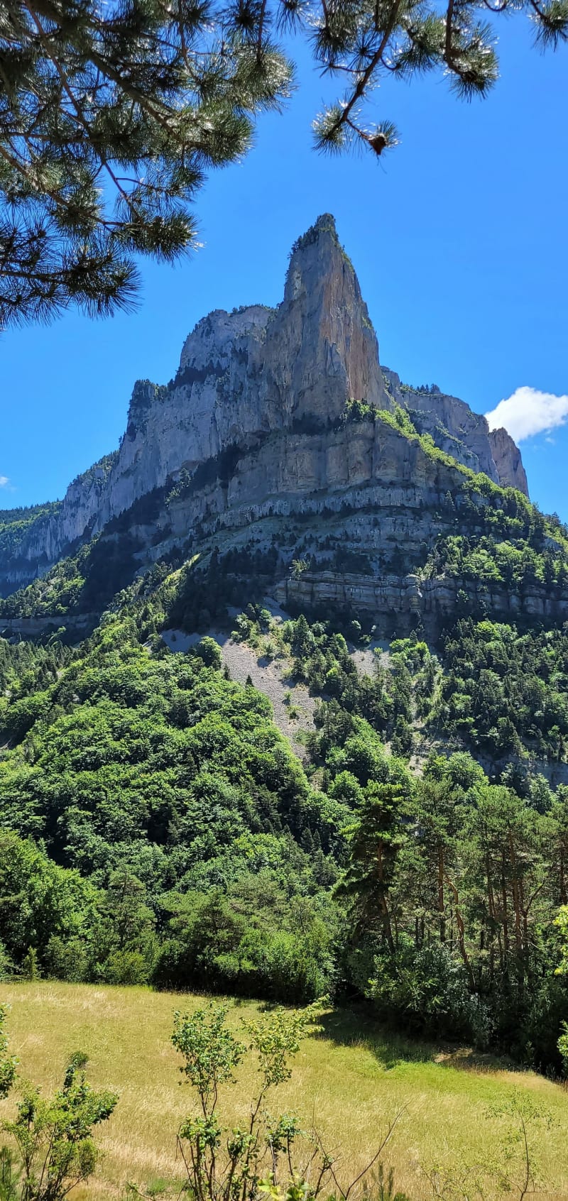 Tour du rocher de Combeau - Châtillon-en-Diois