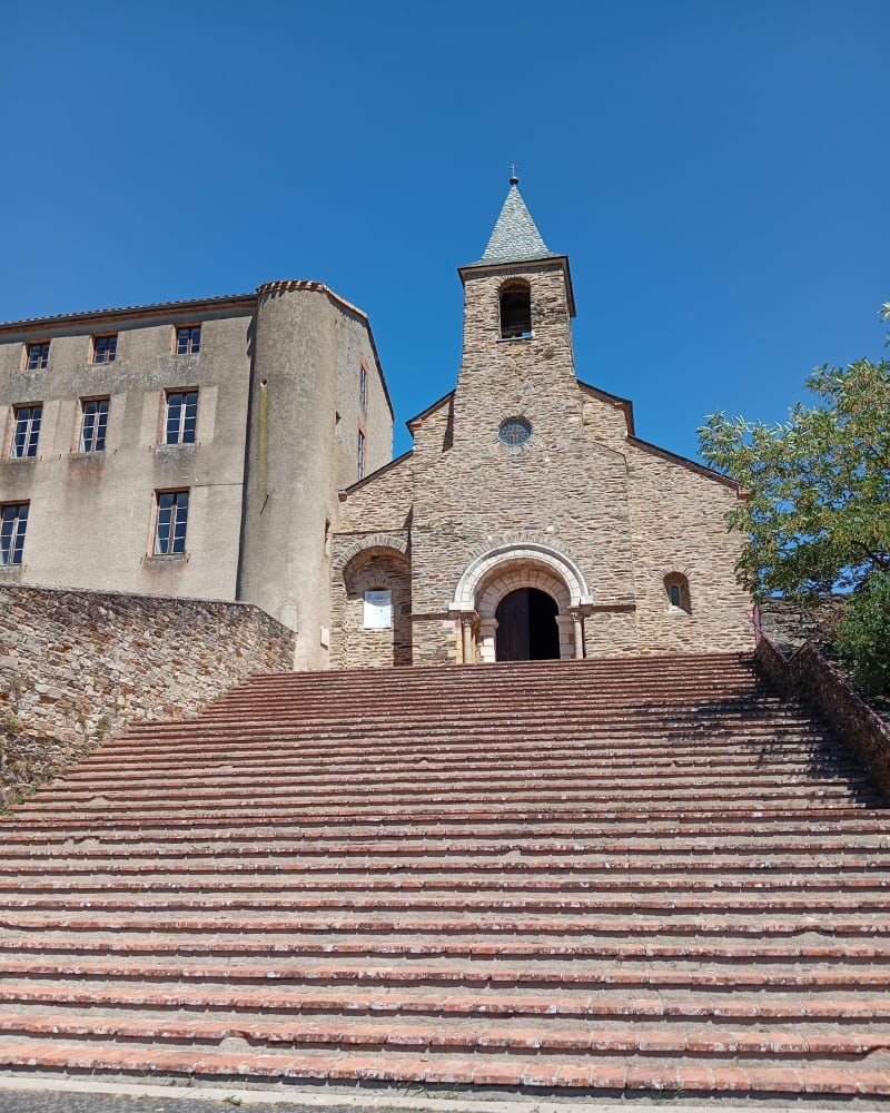 Montée au Prieuré - Ambialet