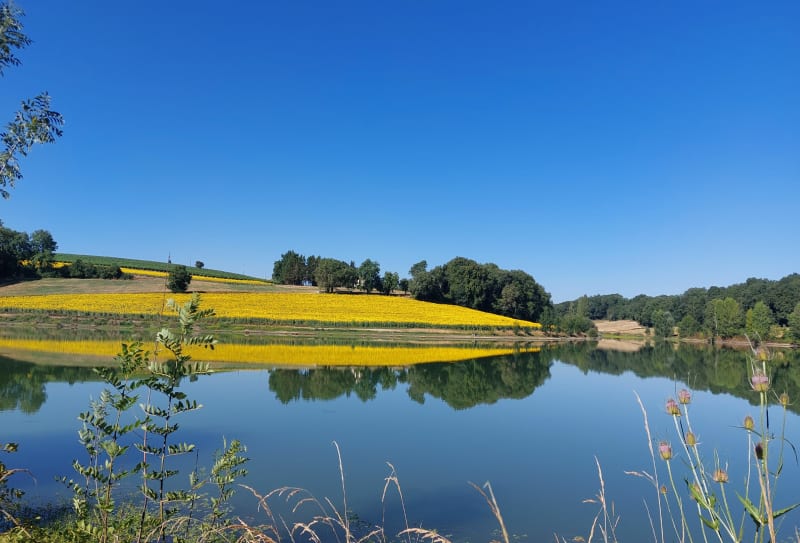 Tour du lac de Bousquètara - Caussens