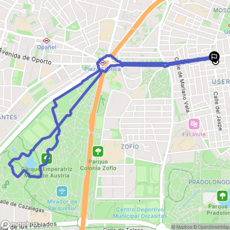 Randonnée à Madrid depuis Usera : Exploration des sentiers urbains - Madrid