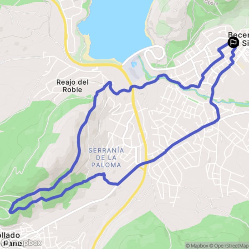 Randonnée à Becerril de la Sierra depuis Avenida de Calvo Sotelo - Becerril de la Sierra