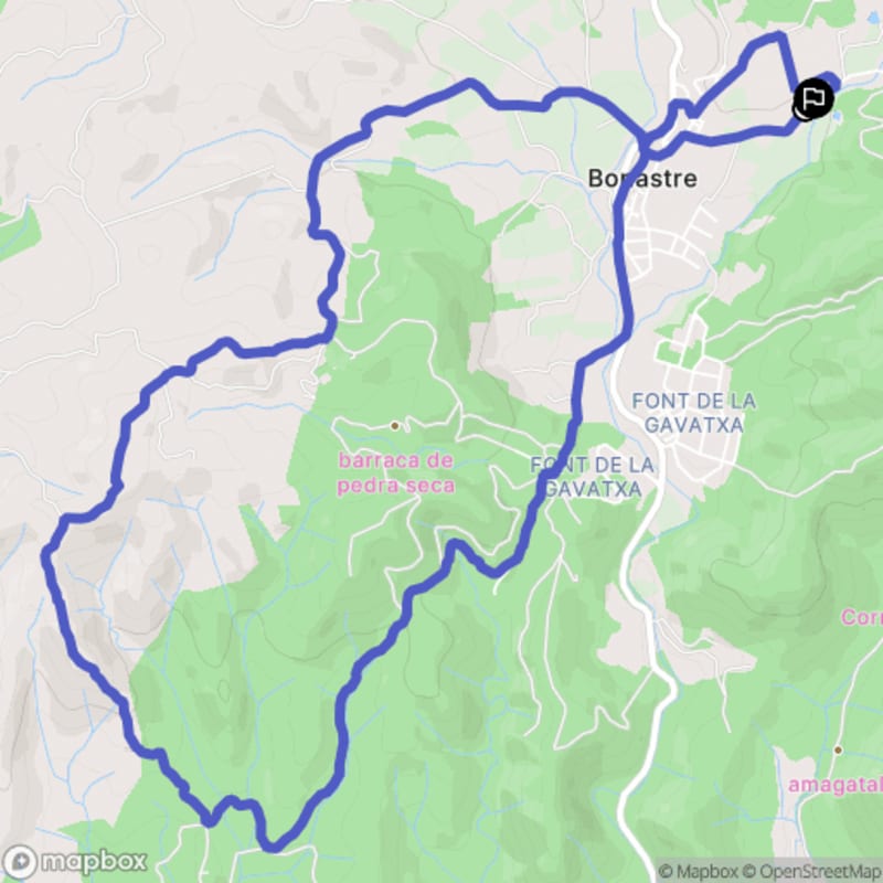 Randonnée au cœur de Bonastre au départ du Cementiri de Bonastre - Bonastre
