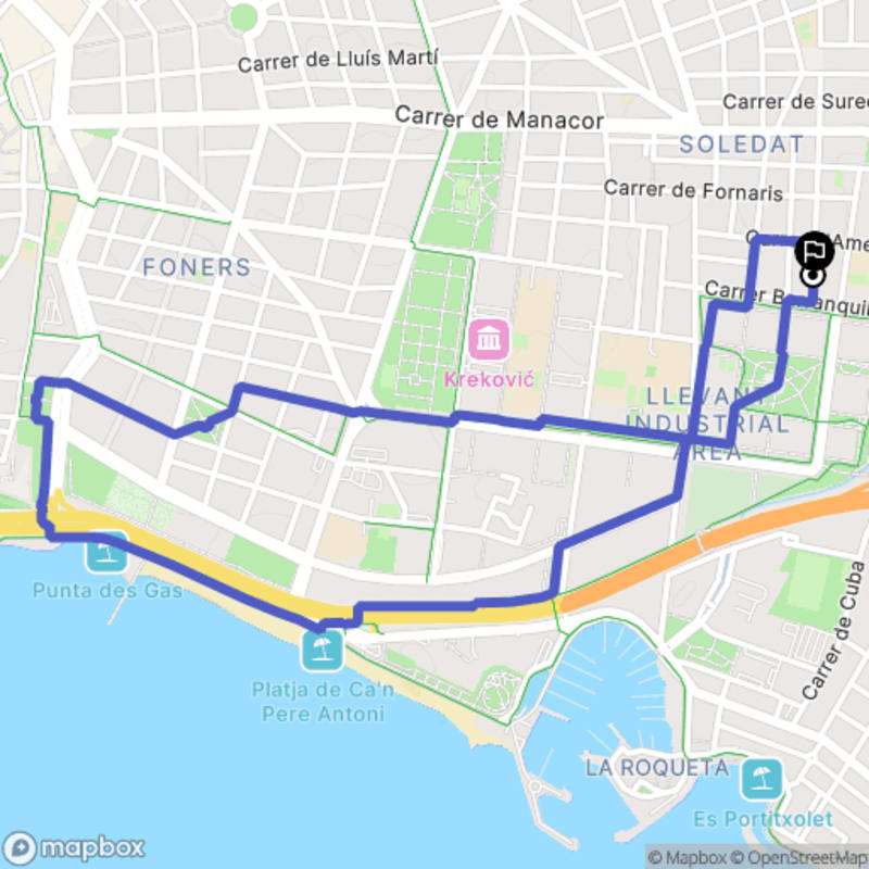 Randonnée à Palma, Illes Balears au départ de la Soledat : Exploration Pédestre - Palma