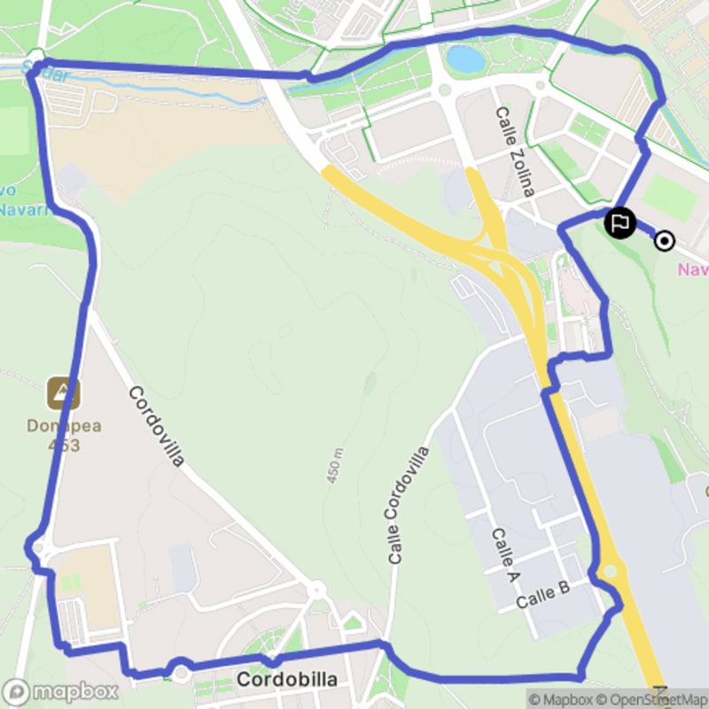 Randonnée à Pamplona/Iruña depuis Milagrosa-Arrosadia - Pamplona