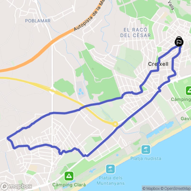 Randonnée à Creixell : Explorez les sentiers naturels depuis el Racó del Cèsar - Creixell