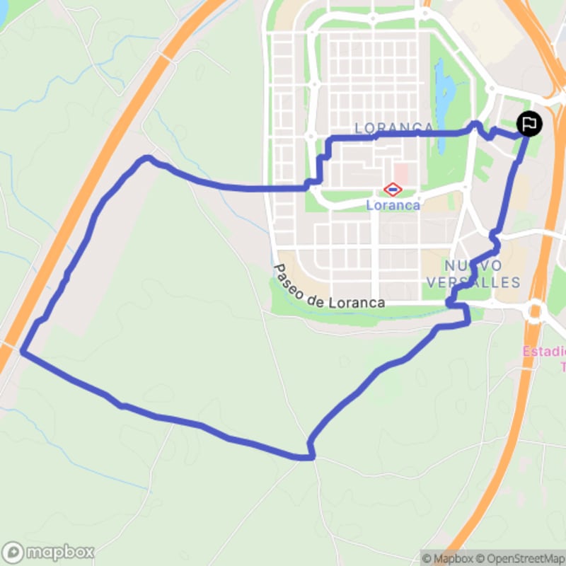 Randonnée nature au départ de Nuevo Versalles à Fuenlabrada - Fuenlabrada