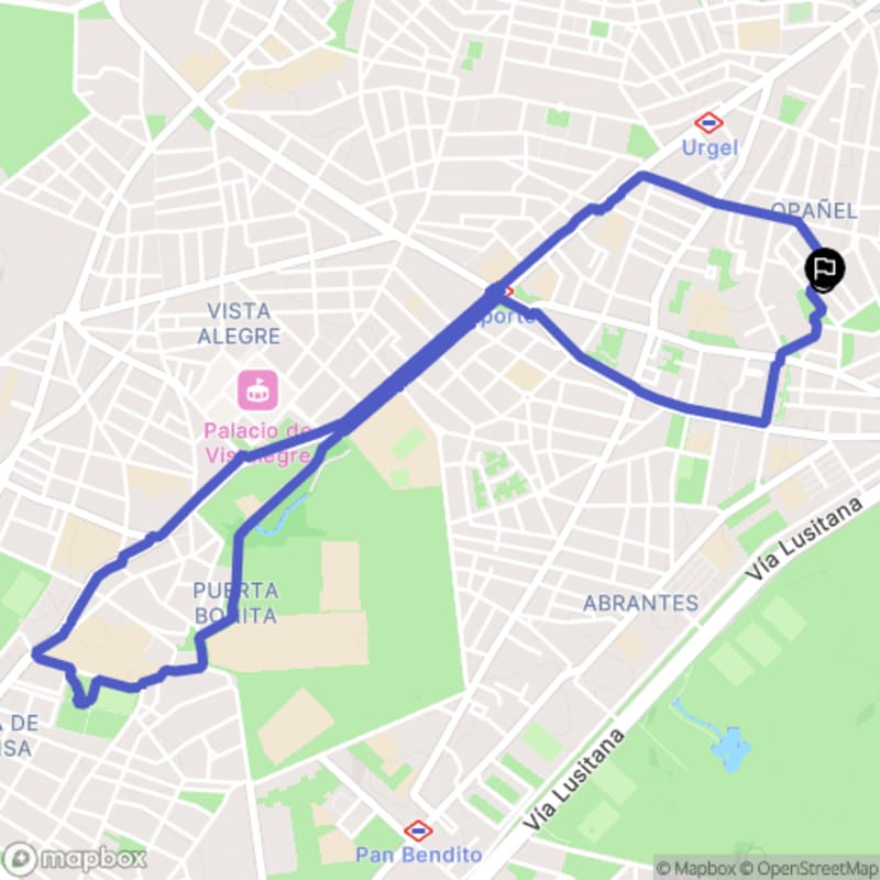 Randonnée à Madrid depuis Carabanchel : Parcours pédestre - Madrid