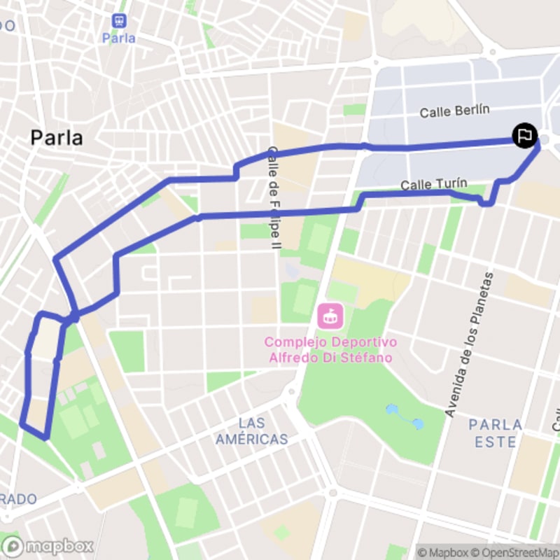 Randonnée à Parla au départ de San Ramón - Parla