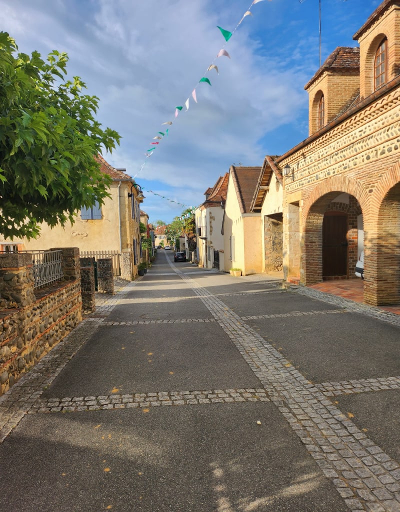 Pentes du château et caperes - Morlanne