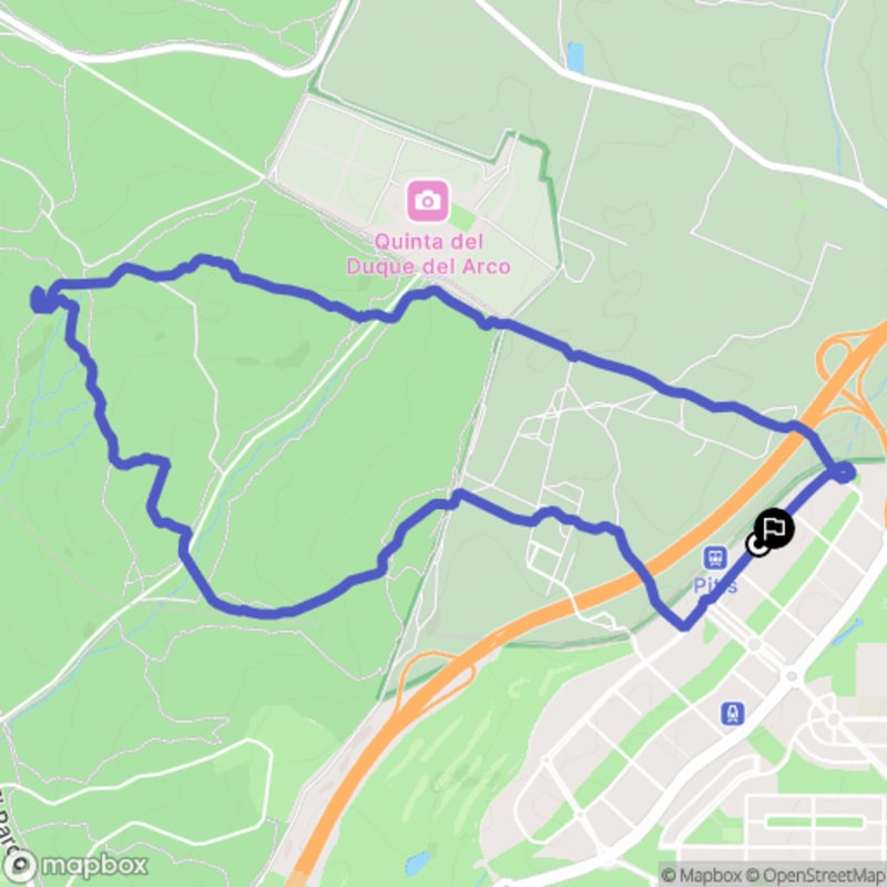 Randonnée à Madrid: Senda de Valpalomero depuis Fuencarral-El Pardo - Madrid