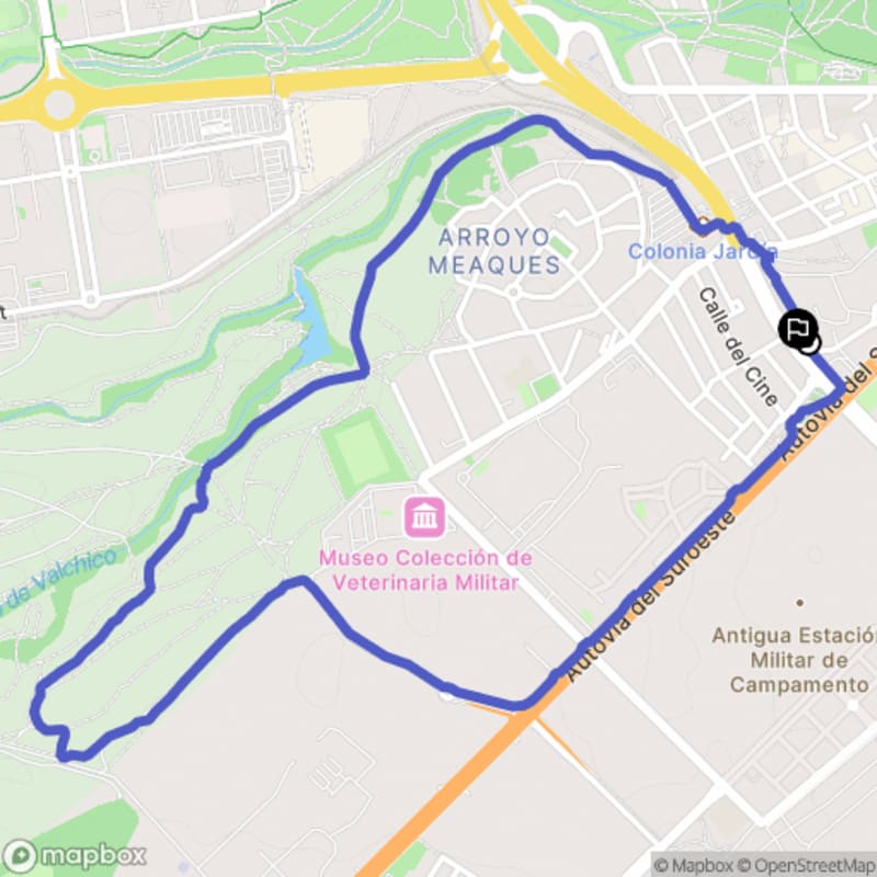 Randonnée pédestre au départ de Latina, Comunidad de Madrid - Madrid