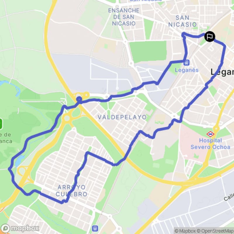 Randonnée à Leganés : exploration au départ de San Nicasio - Leganés