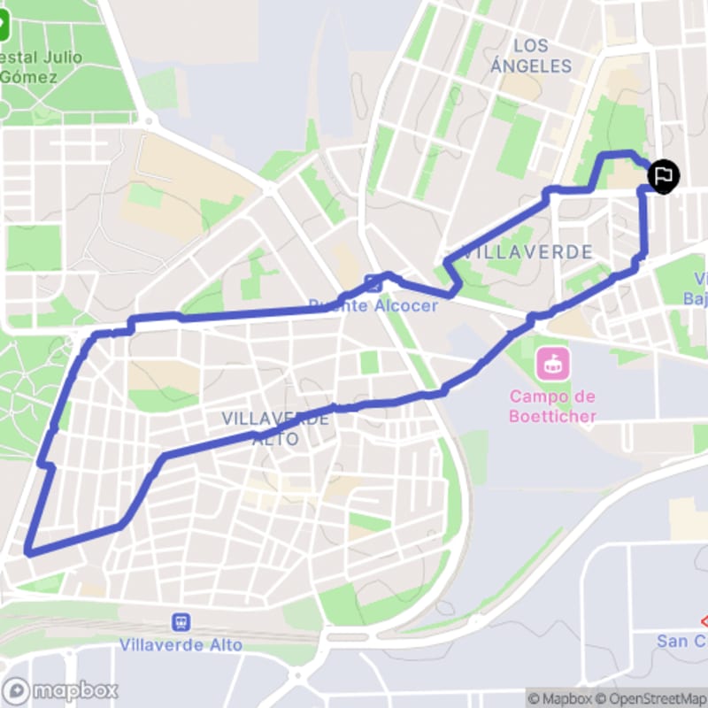 Randonnée à Villaverde, Madrid - Madrid