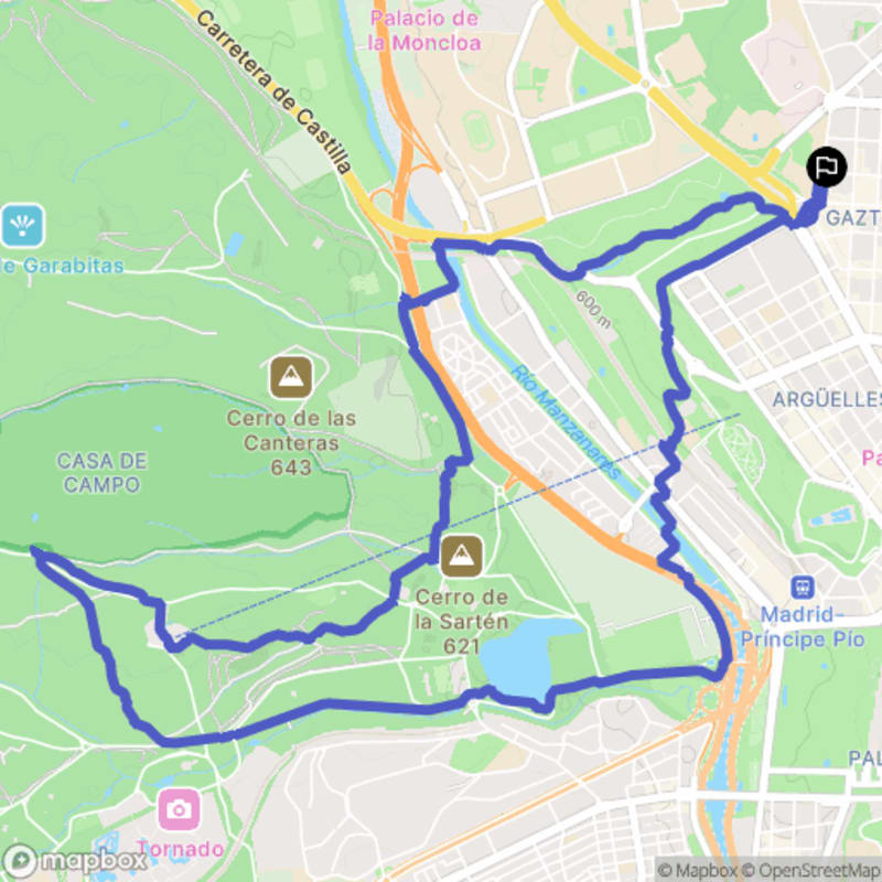Randonnée à Madrid : Exploration au départ de Chamberí et ses points de vue - Madrid