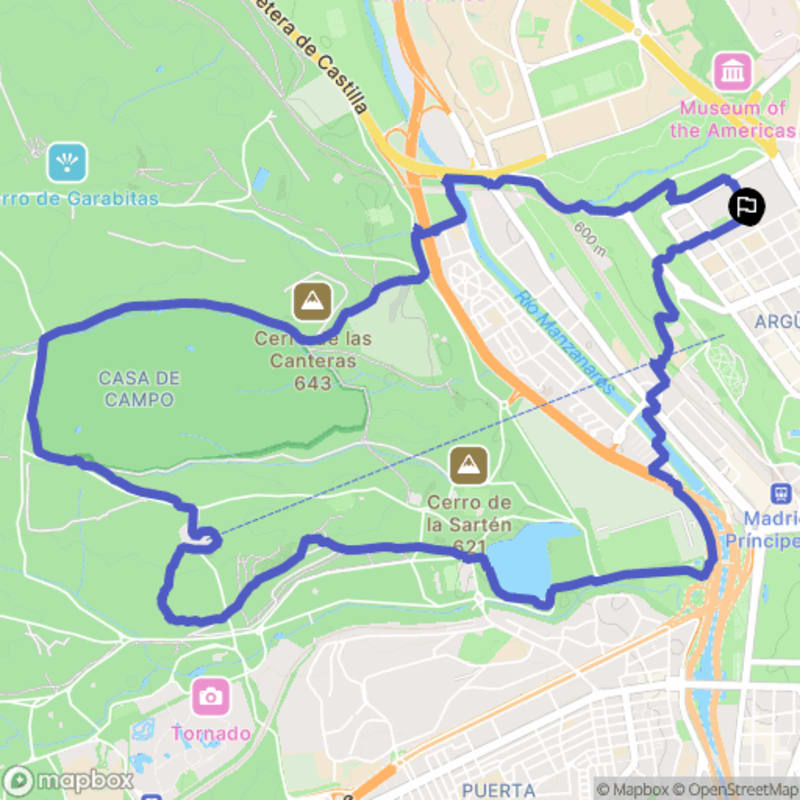 Randonnée à Madrid depuis Aravaca : Exploration et paysages urbains - Madrid