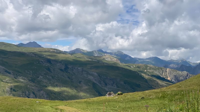Lac des Allamands depuis Brelin - Les Belleville