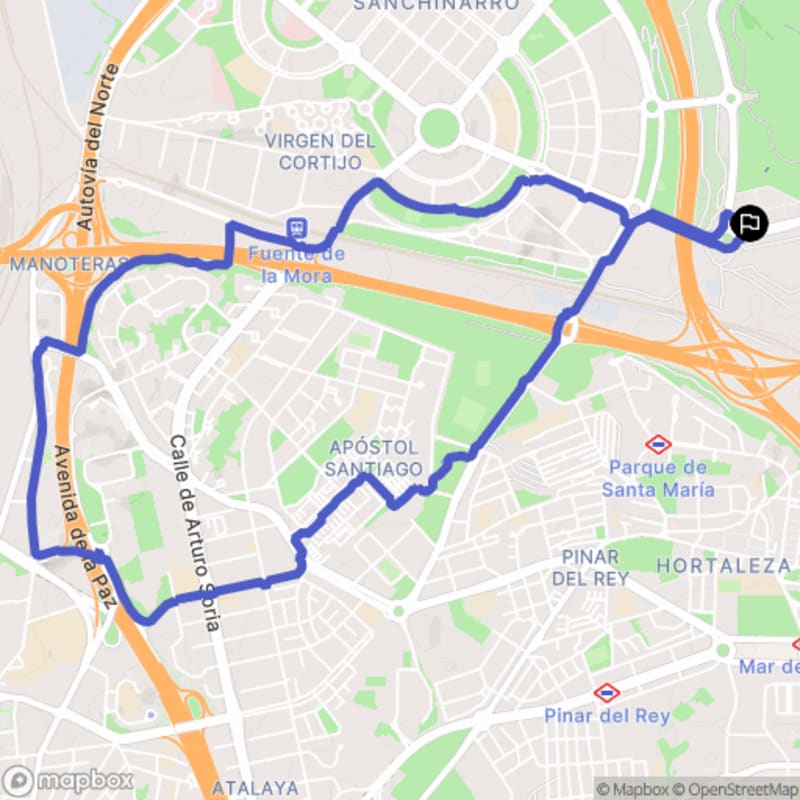Randonnée à Madrid : Explorez les sentiers au départ d'Hortaleza - Madrid