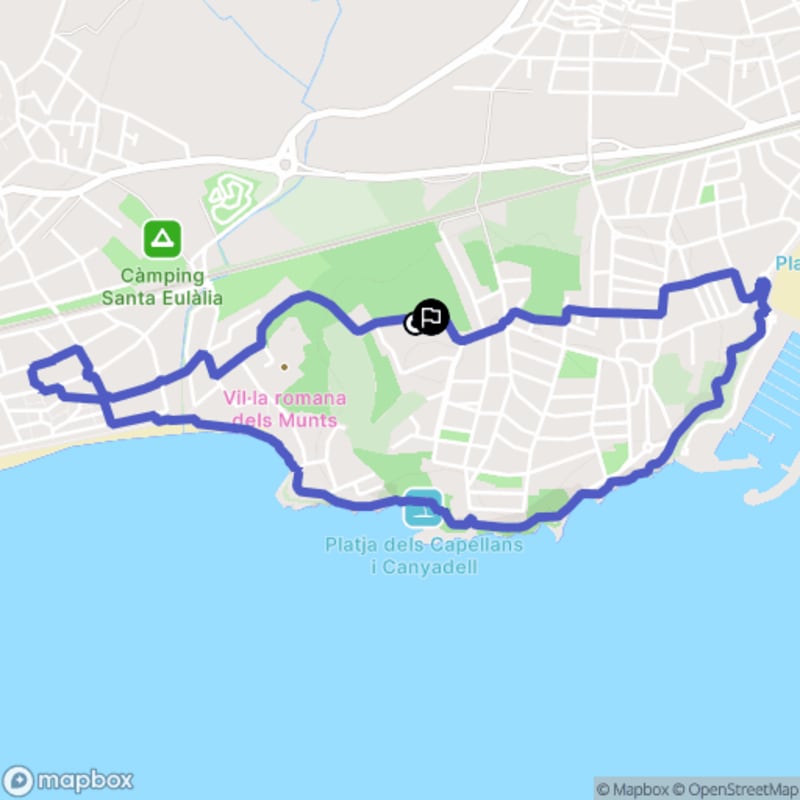 Randonnée à Altafulla : Exploration du Camí de Ronda et Patrimoine Catalan - Altafulla
