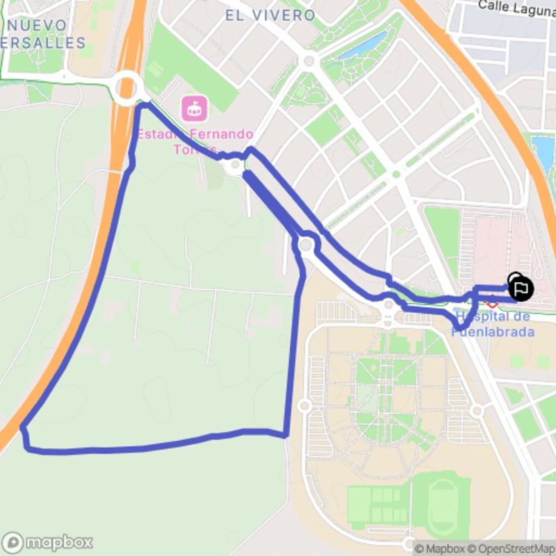 Randonnée à Fuenlabrada depuis El Vivero, Comunidad de Madrid - Fuenlabrada