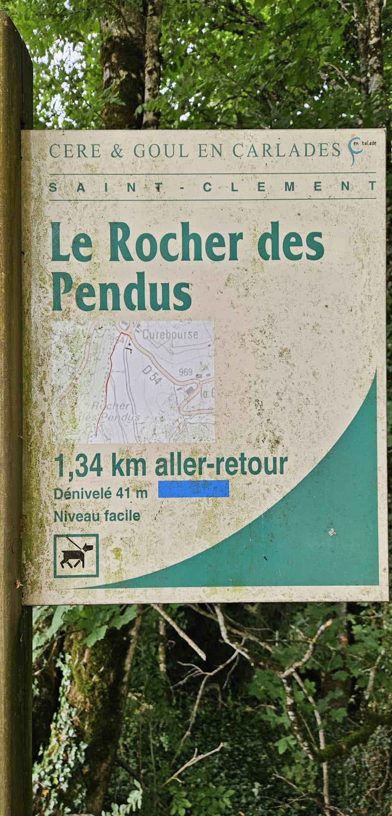 Rocher des pendus - Saint-Clément