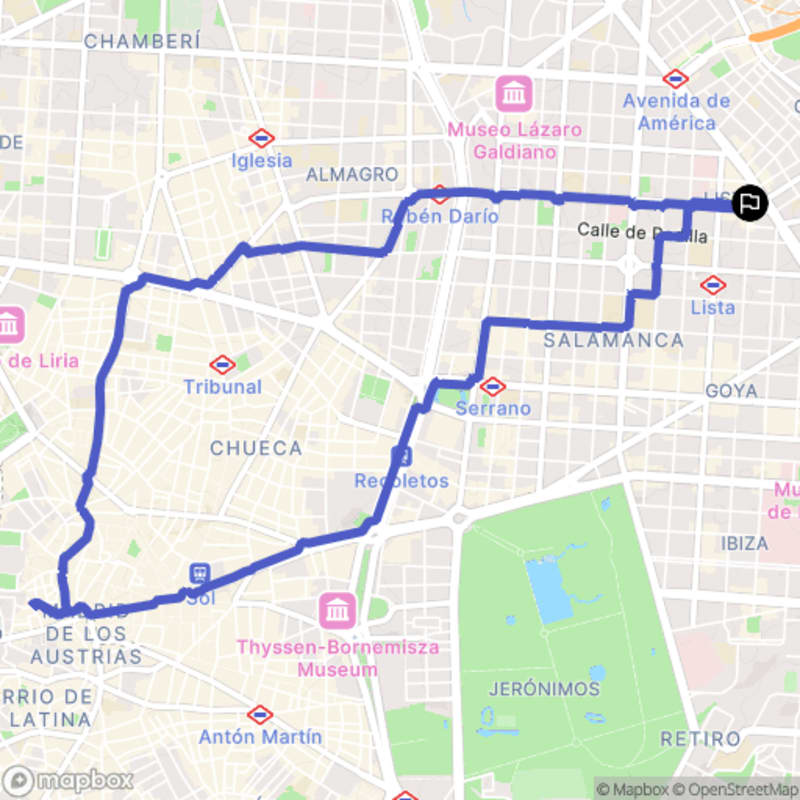 Randonnée à Madrid - Madrid
