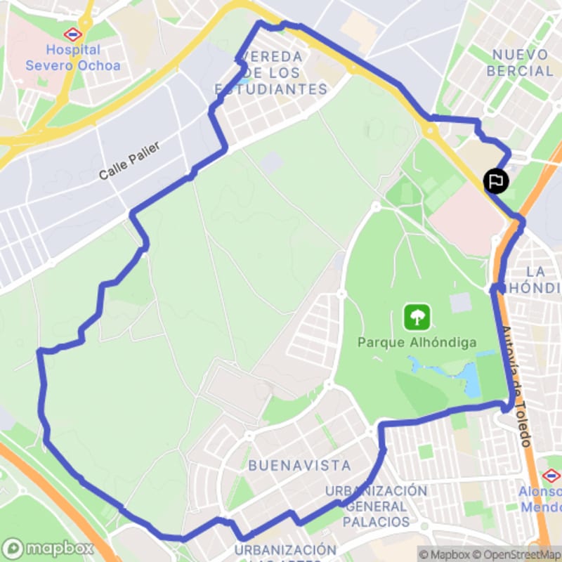 Randonnée à Getafe : Exploration des sentiers au départ d'El Bercial - Getafe