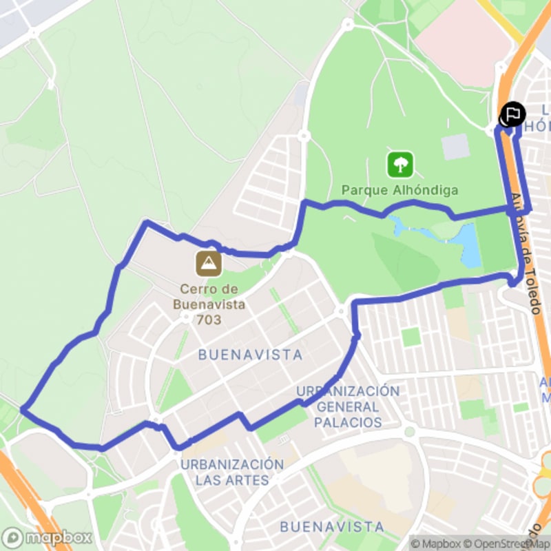 Randonnée à Getafe depuis La Alhóndiga : Exploration des sentiers nature - Getafe